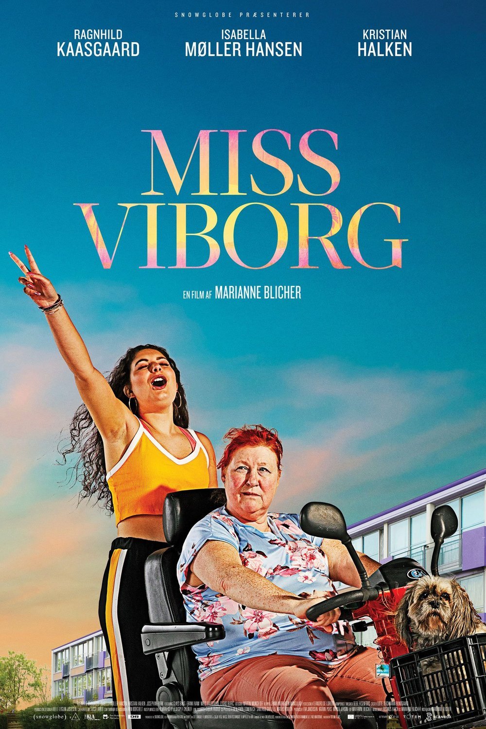 Danish poster of the movie Miss Viborg