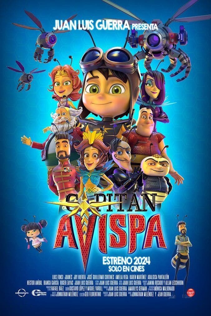 Spanish poster of the movie Capitán Avispa
