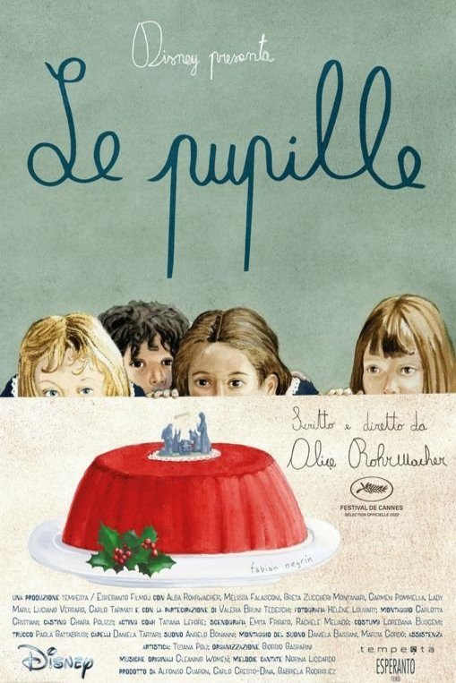 Italian poster of the movie Le pupille